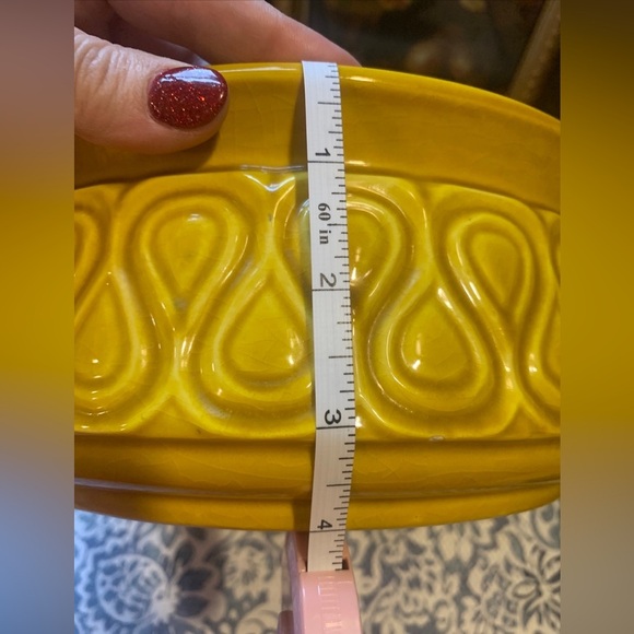 Vintage California Pottery Mustard Casserole Dish/Soup Tureen/ Serving Dish - Picture 11 of 11